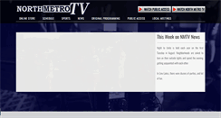 Desktop Screenshot of northmetrotv.com